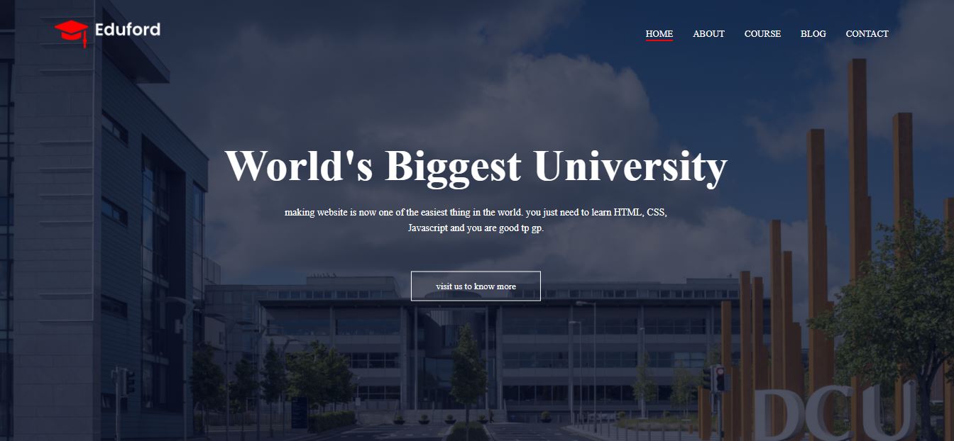university-website Project